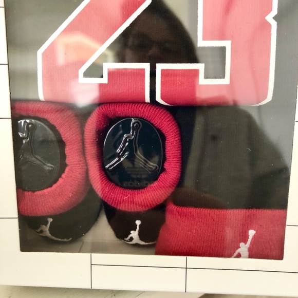 Jordan Kids Bodysuit Set - Black, Red, White - Picture 4 of 7